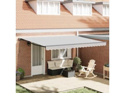 Vidaxl Estrutura De Toldo Manual Ajustável Antracite 4,5 × 3 M Aço