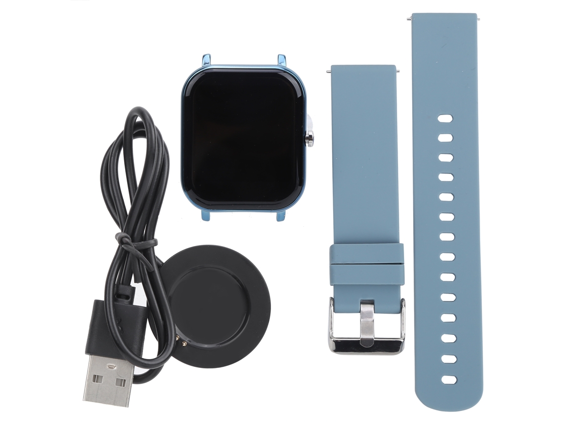 Relógio Inteligente Pulseira Esportiva Fitness Com Monitoramento Saúde Bluetooth Tela Touch
