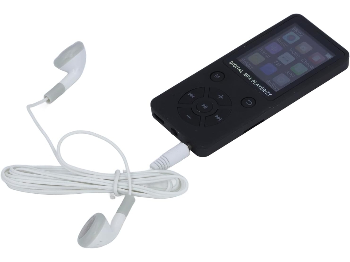 Reprodutor De Mp3 32gb, Reprodutor De Música Bluetooth Com Tela 1, 8 Polegadas, Alto Falante, Vídeo, Rádio Fm, Leitor De