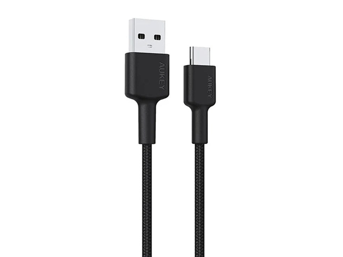 Cabo Cb Cd30 Usb 0,9 M Usb A Usb C Preto Aukey