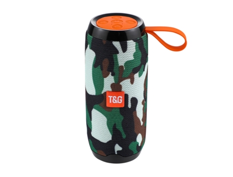 Coluna Bluetooth TOPK T&G Verde