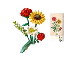 Kit de Bloquinhas Decorativas com Flores Eternas, LAXISCREED