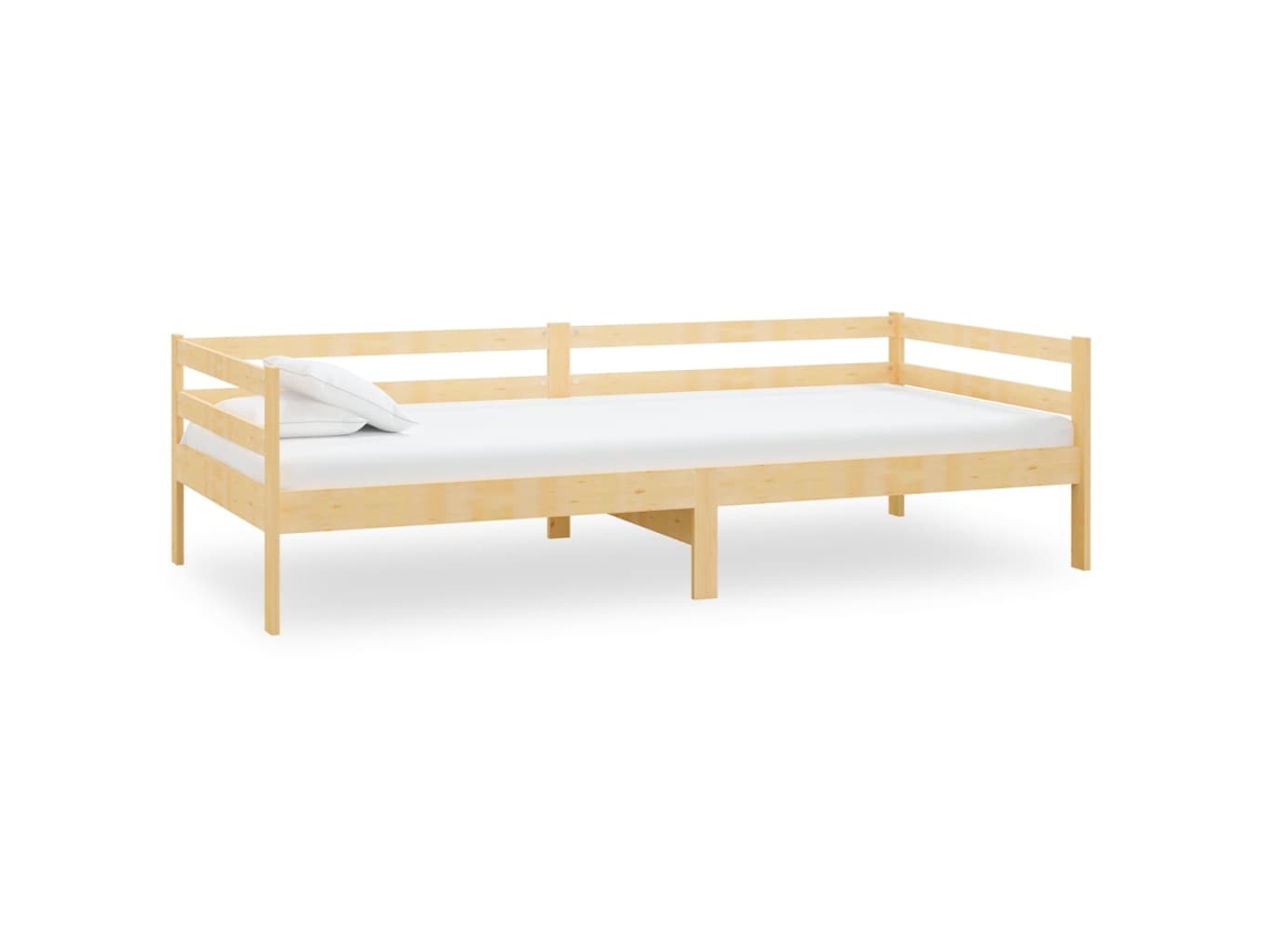Day Bed, Day Beds Vidaxl Marrom Madeira De Pinho (90 X 200 Cm)
