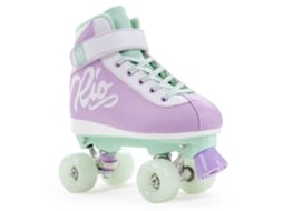 Patins 4 Rodas Milkshake Verde Roxo Eu 39 1/2Rio Roller