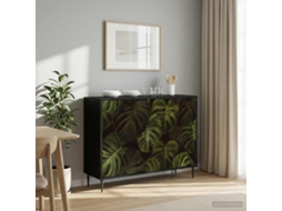Vidaxl Buffet Elburg Carvalho Preto 102 X 33 X 76 Cm