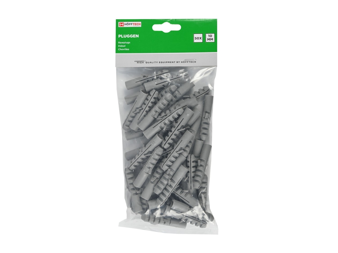 Plugue de Nylon 10 Mm, 50 Unidades BRILVIBERA