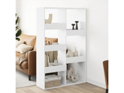Vidaxl Divisória 100x33x155,5 Cm Derivados De Madeira Branco
