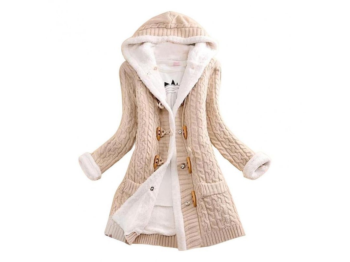 Cardigan com Capuz Grosso Plush FDJ
