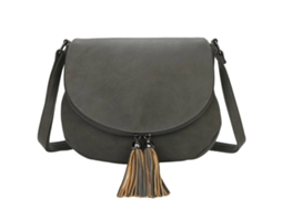 Bolsa De Ombro Com Zíper Para Mulheres