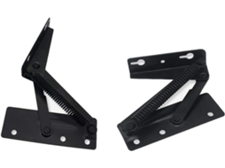 Conjunto De 2 Dobradiças Mola Em Aço Inoxidável Para Suporte Portas Armários, Utilizadas Em Armários, Gabinetes De