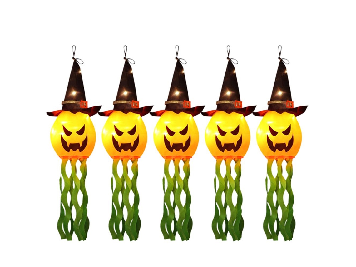 Luzes Led Halloween de Abóbora e Fantasma LAXISCREED
