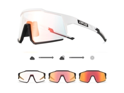 Óculos De Sol Fotocromáticos Para Ciclismo, Óculos De Sol Para Esportes Ao Ar Livre Que Mudam De Vermelho E Azul, Óculos Estilo Harley.
