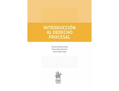 Livro Introducción Al Derecho Procesal de Vicente Gimeno Sendra (Espanhol)
