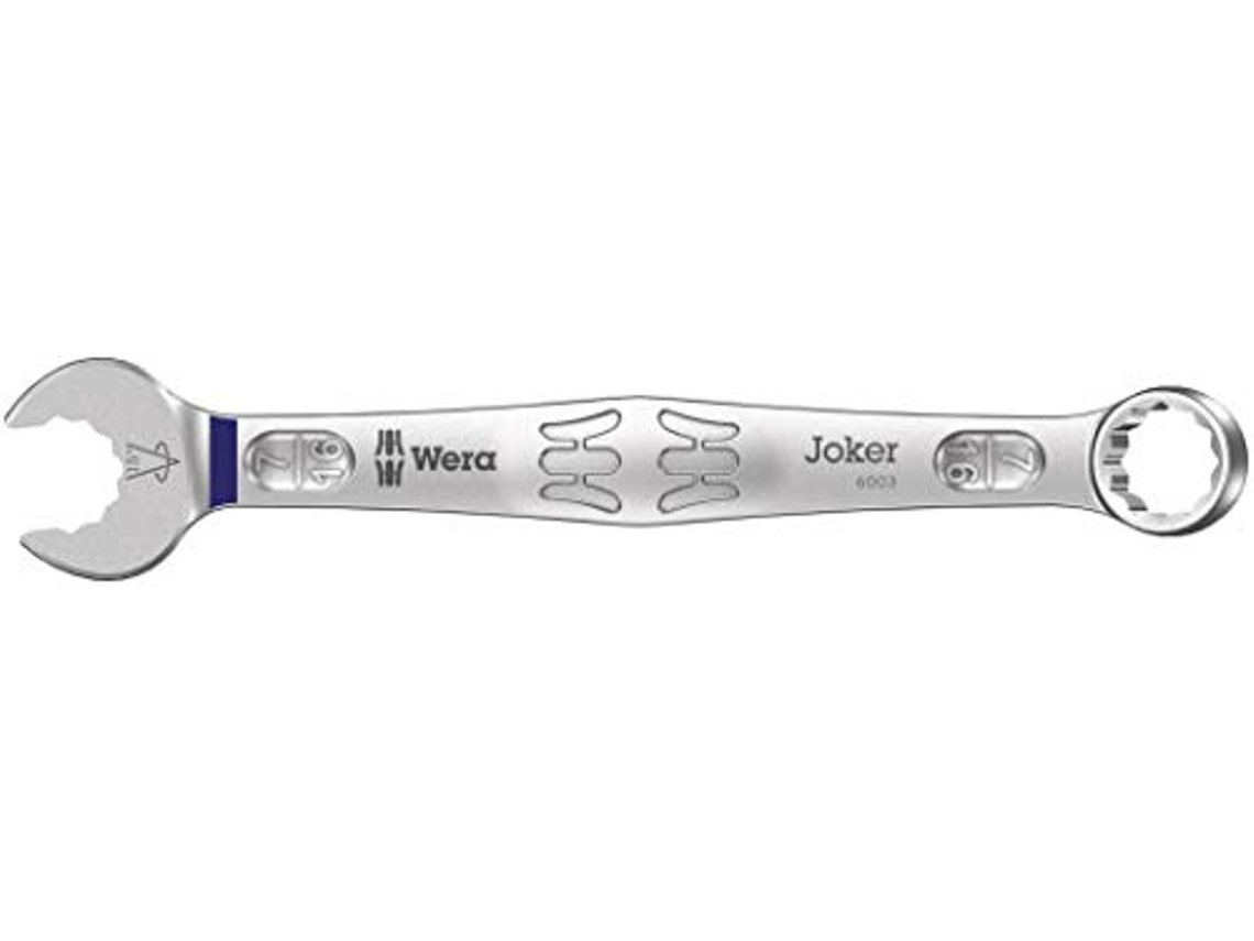Chave Combinada INDOOSTRIAL Wera  de Anel e Chave de Boca, 3/8'' x 125 mm (7/16'')
