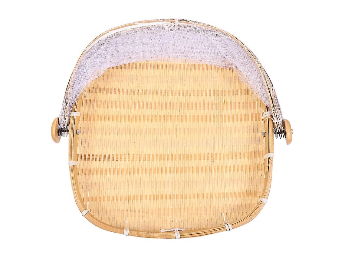 1pcs Cesta De Bambu Multiuso Allinless