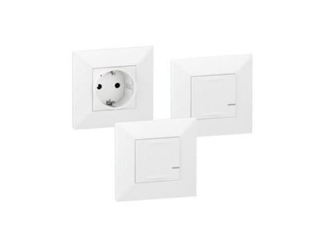 Valena Próximo 741805 | Pacote De Extensão Branco Com Netatmo Legrand