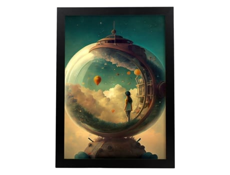Póster NACNIC Há Infinitas Possibilidades Vintage Extrema 69. A Arte Estampada É Uma Parede para O Quarto ou Design da Sala de Estar.