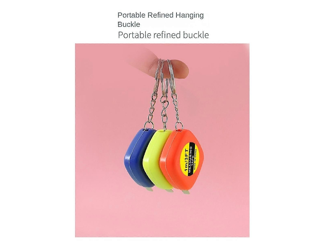 Mini Fita Métrica Com Sistema Duplo De Aço Métrico E Inglês Grátis, Fivela De Suspensão Portátil Requintada Aquaforge