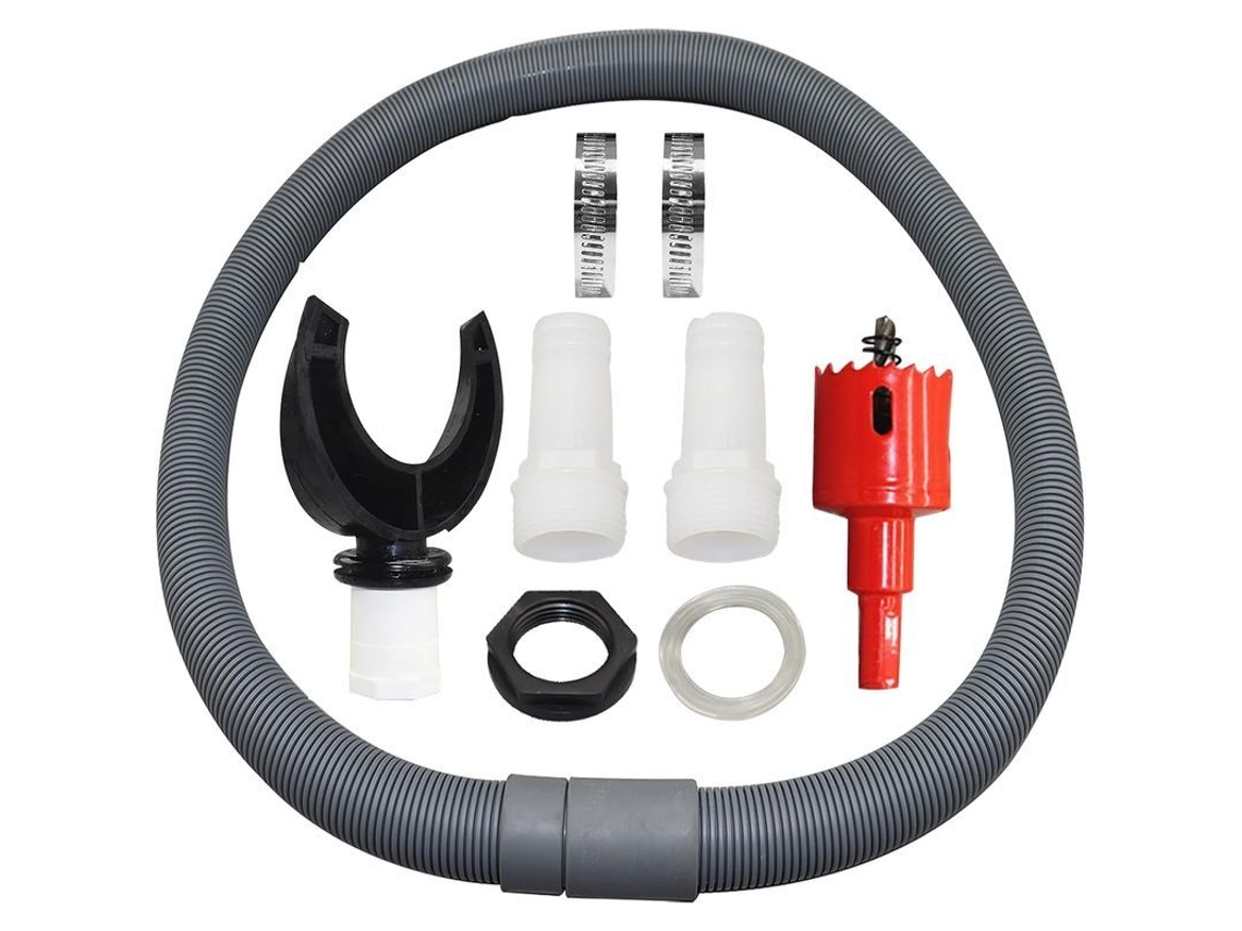 Coletor De Água Da Chuva Kit Com Acessórios Pvc Para Canos De 70-100mm Instalção Fácil