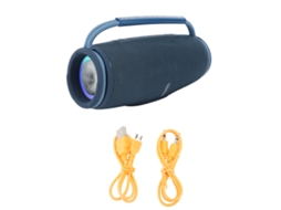 Caixa de Som Bluetooth EOOCOO (luzes Coloridas, À Prova de Água)