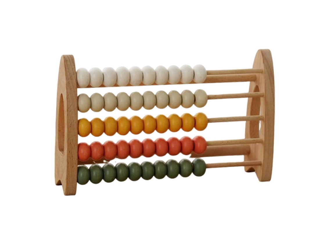 Educational Abacus For Kids Math Calculation Frame Sturdy Counting Frame Toy