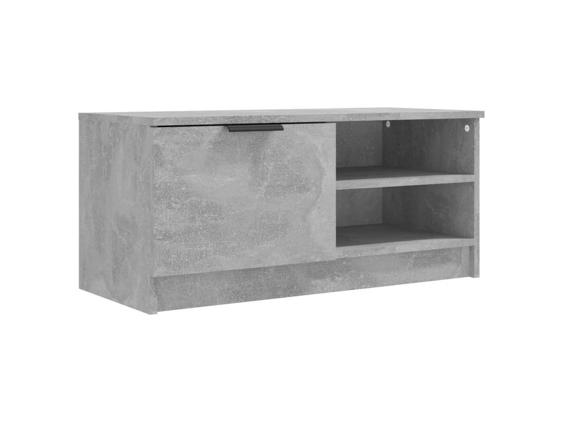 Cinzento Cimento MAISON EXCLUSIVE TV Mobile em Madeira Processada (80x35x36,5 cm)