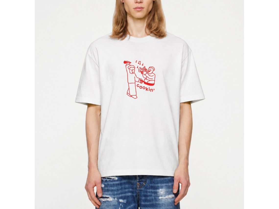 Camiseta Rockinstone Cookin' The Jazz Estate com design exclusivo de designer.
