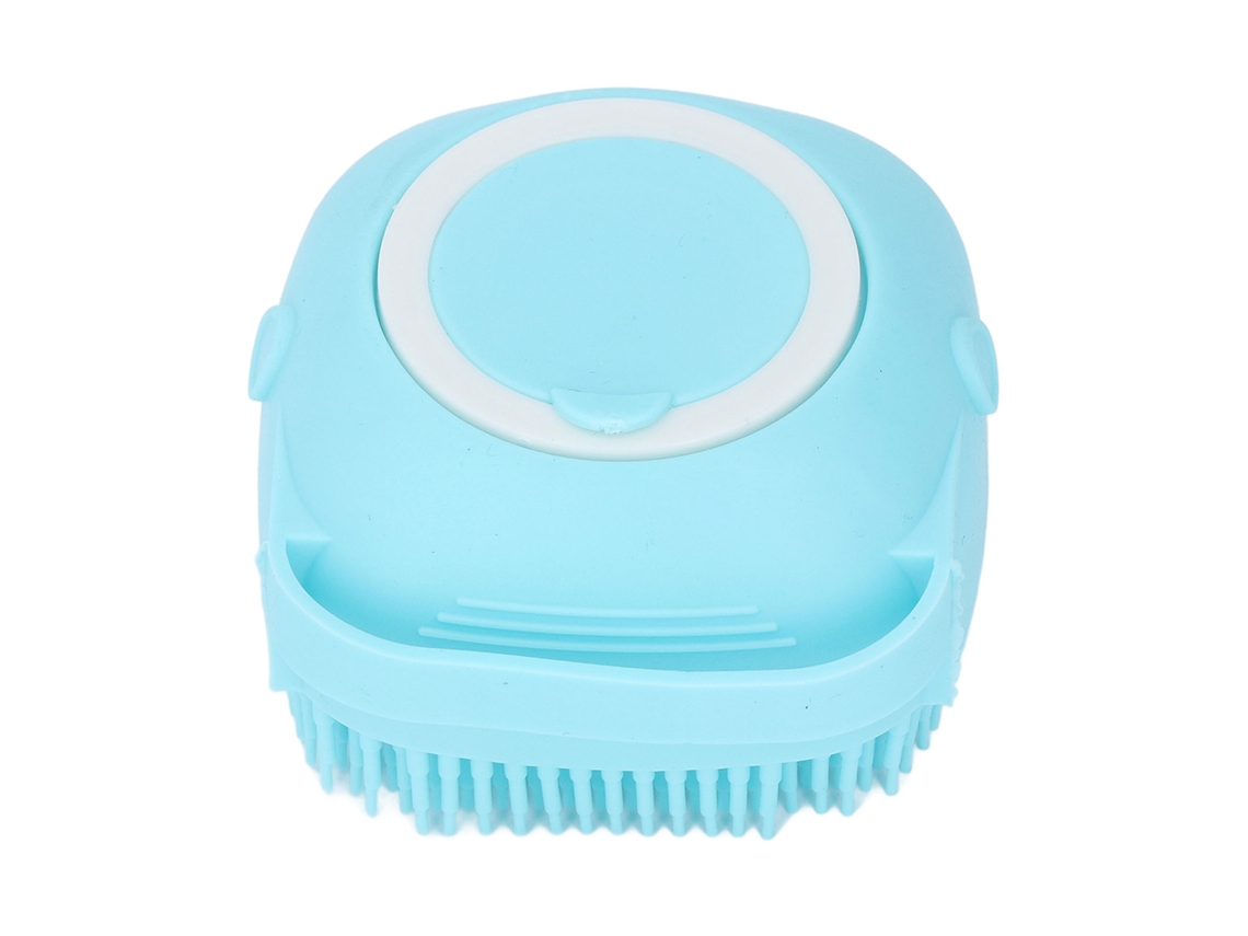 Esponja de Banho LAXISCREED Macia com Dispenser Azul Quadrada