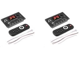 Leitor de Mp3 com Tela Colorida Dupla, Placa Decodificadora e Amplificador de Gravação de 2x40w. SFUSHOS