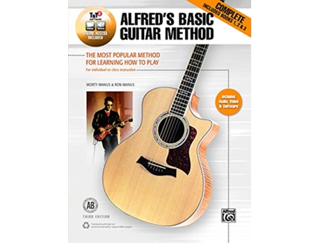 Livro ALFREDS BASIC GUITAR METHOD 3RD EDITION de Morty Manus e Ron Manus (Inglês)