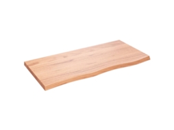 Bathroom Countertop, Bathroom Countertops Vidaxl Marrom Madeira De Carvalho (100 X 50 X 4 Cm)