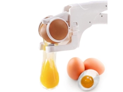 Ferramenta de Cozinha para Quebrar Ovos Sem Cascas e Separador de Gema e Clara 235x53x110mm