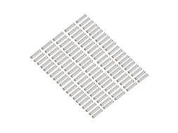 100 Conectores De Cobre Para Cabo Elétrico 6mm²