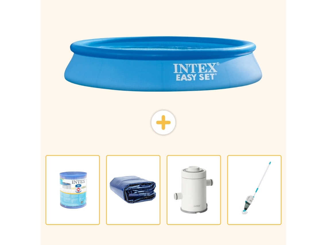 Intex Piscina Easy Set Redonda - 305x61 Cm - 5-peças S120