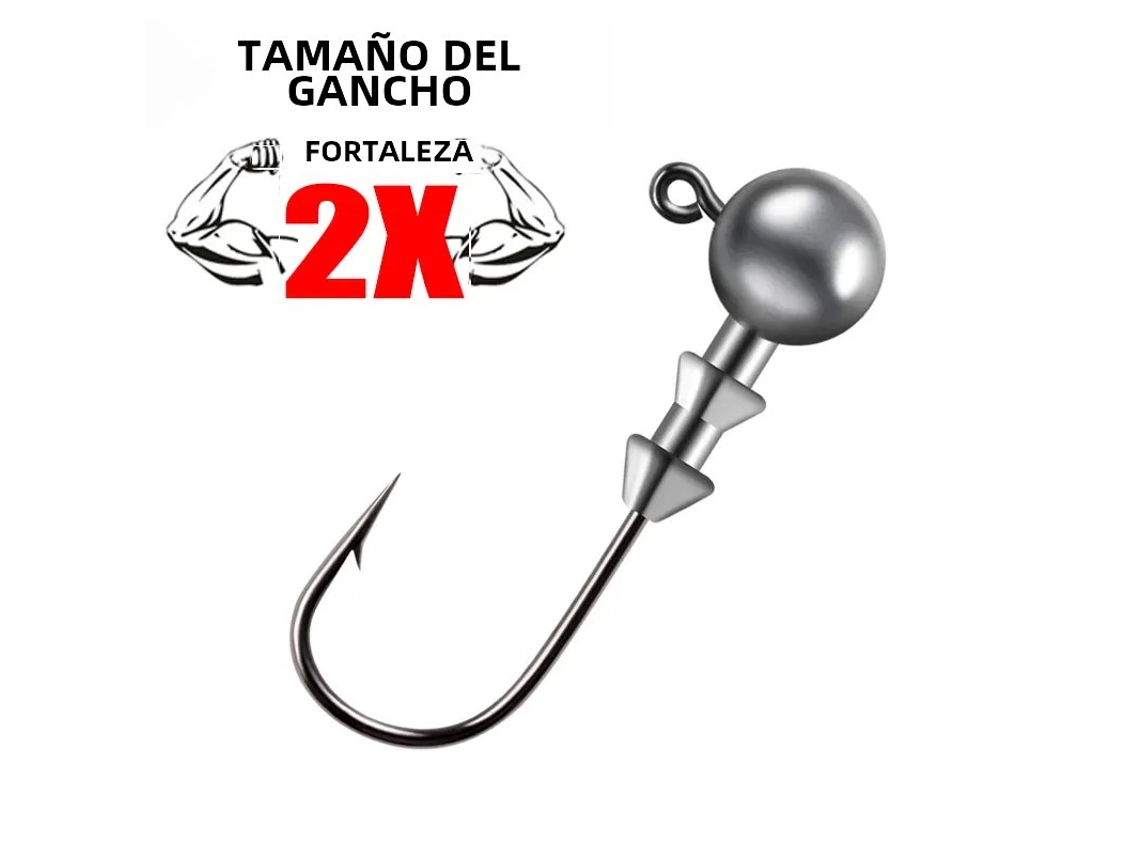 10 Cabeças de Isca MDUG (2x)