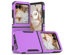 Lurelia Capa Para Motorola Razr 50, Roxo