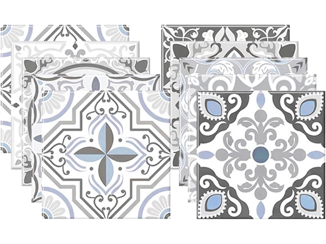 Conjunto De 10 Adesivos De Parede Decorativos Autoadesivos E À Prova D'água Para Cozinha.