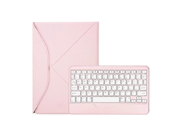 Capa Z10b para iPad 10ª geração (10,9 polegadas, 2022/2025) com suporte para lápis e teclado Bluetooth. Capa de couro WeBake para iPad (2022/2025).
