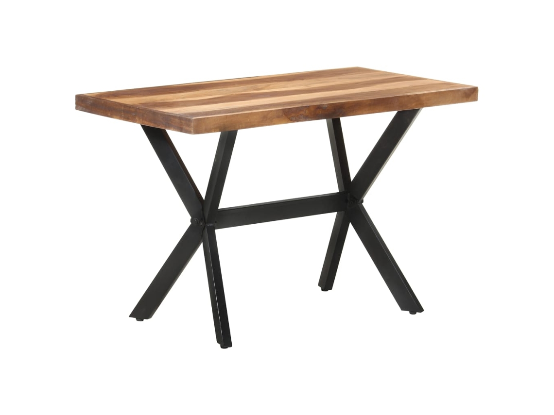 Dining Table, Dining Tables Vidaxl Marrom Madeira (120 X 60 X 75 Cm)