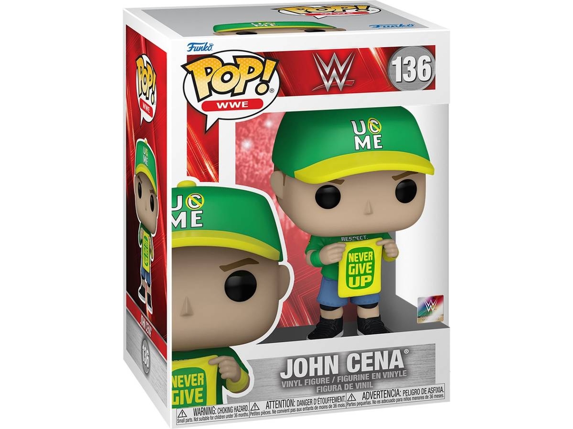 Figura FUNKO Pop! WWE: John Cena - Never Give Up
