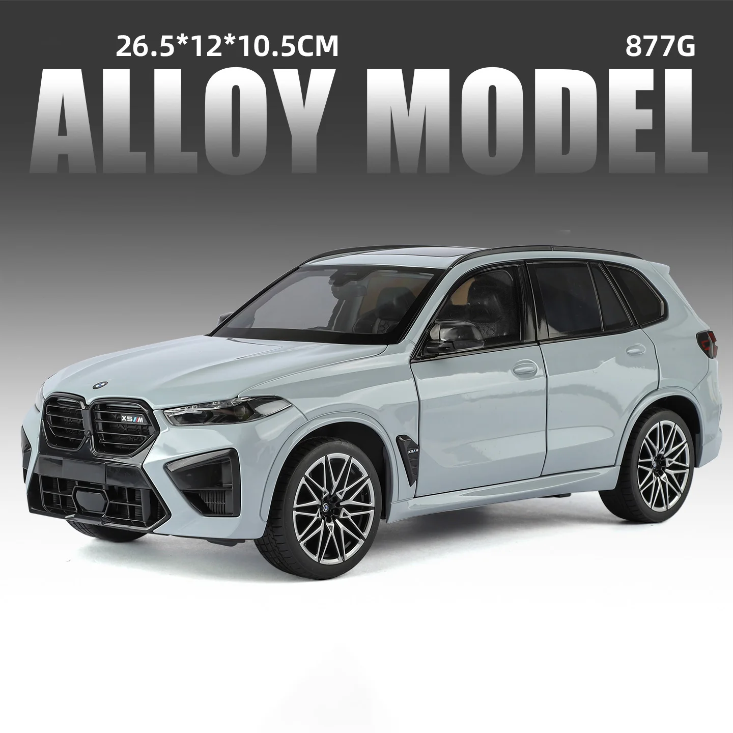 (cinza) Modelos De Carros E Carrinhos De Brinquedo Em Liga Metálica Na Escala 1:18