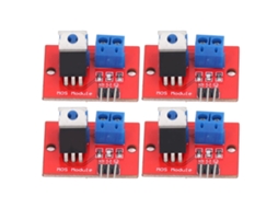 4pcs Módulo Driver Mos para Raspberry Pi 0‑24v Controle de Led e Motor