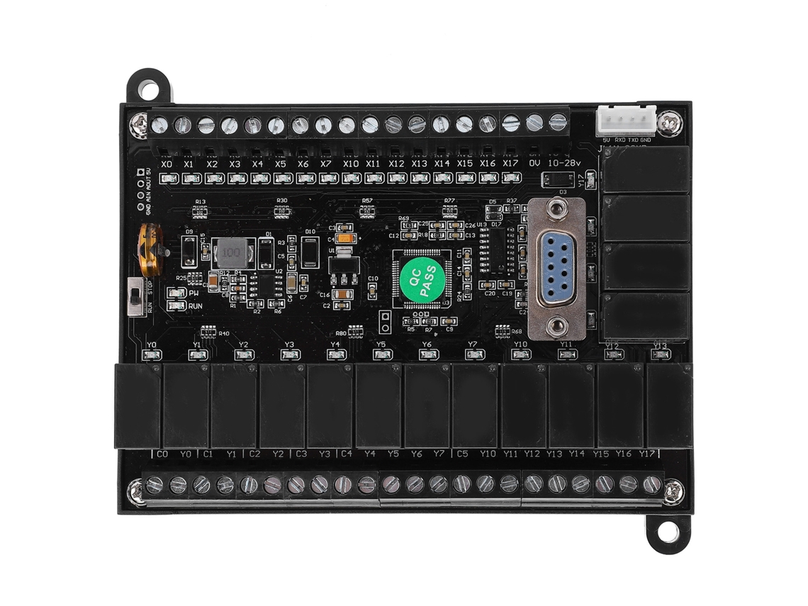 Placa de Controle PLC Programável com Módulo de Atraso de Relé e Entrada Analógica FX1N-32MR S/MARCA