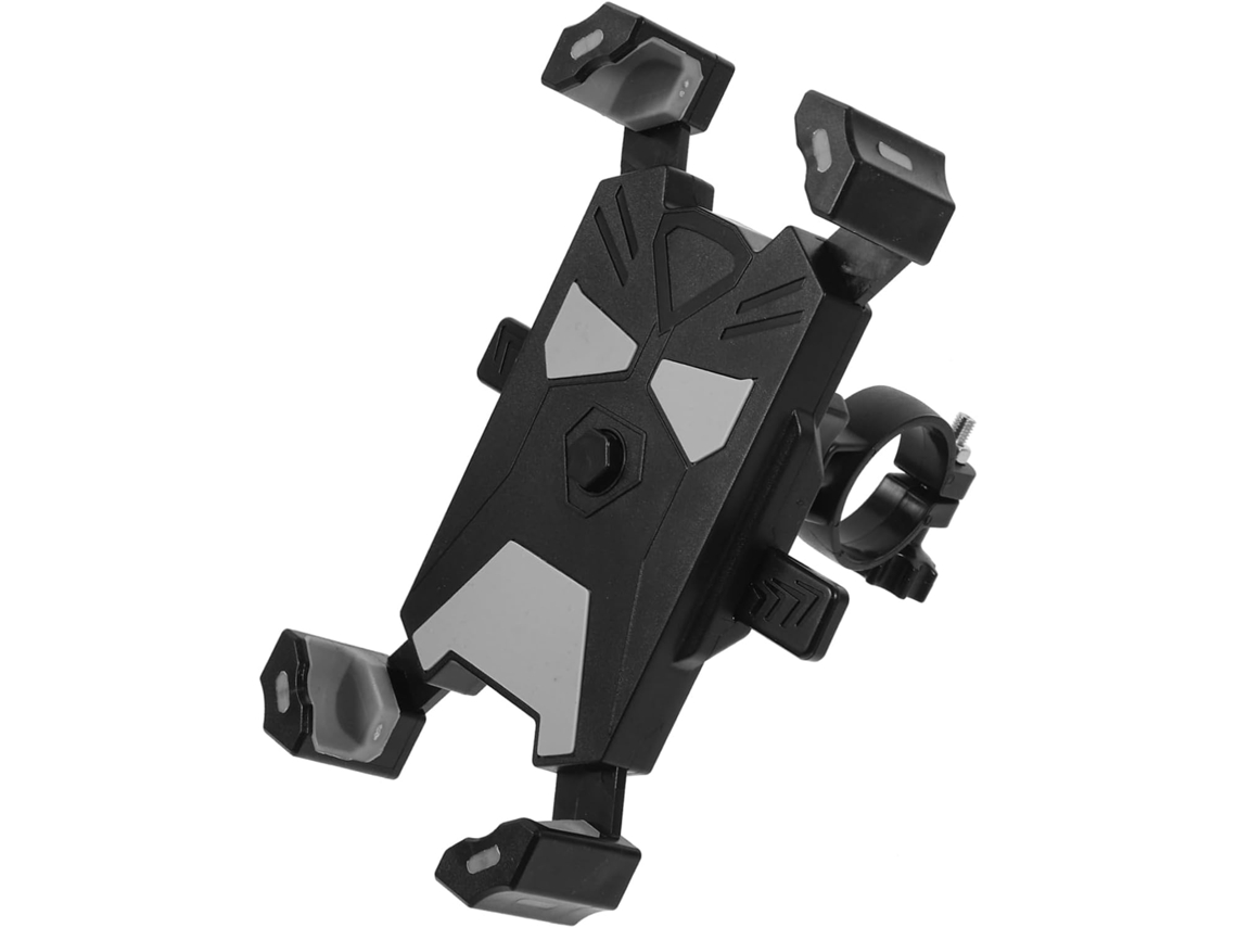 Suporte para Celular de Motocicleta, Compatível com Guidão, para Motos, Carrinhos de Bebê e Scooters, na Vertical e Horizontal JYTGALX (preto)