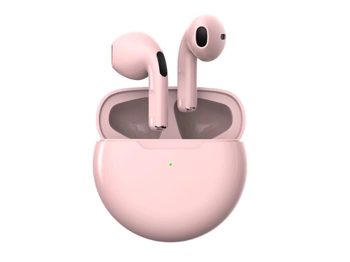 Fones De Ouvido Tws R6, Bluetooth 5.2. Controle De Toque Para Reprodução De Música E Chamadas.