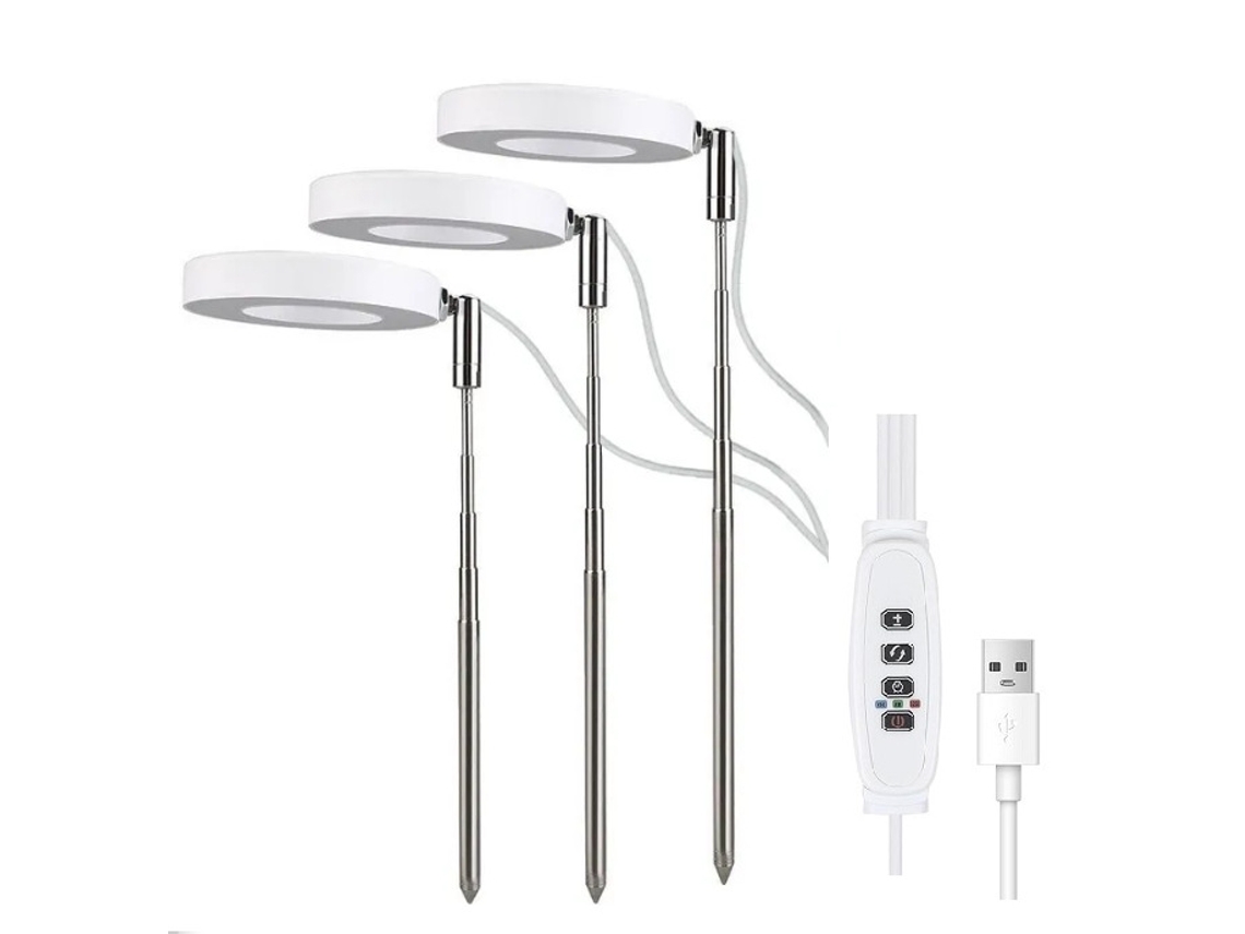 Lâmpada Led Extensível De 3,5 Polegadas Para Cultivo De Plantas