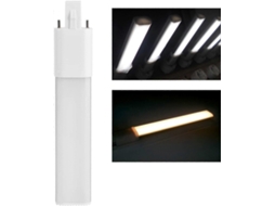 Omni lâmpada Fluorescente Compacta 6w 2 Pinos, Base Horizontal G23, 6000k , Led de Alto Rendimento, Economia de Energia, Fácil Instalação (branco)