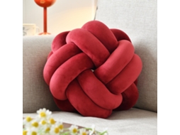 Almofada De Dormir Ehstmind Bola Nó Decorativas Redondas Pelúcia Macias Decorativa Multicor (30x30x20)