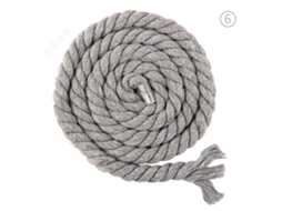 Lurelia Corda Macramê Algodão 8 Mm X 20 M 3 Fios Para Tricô Decoração Diy