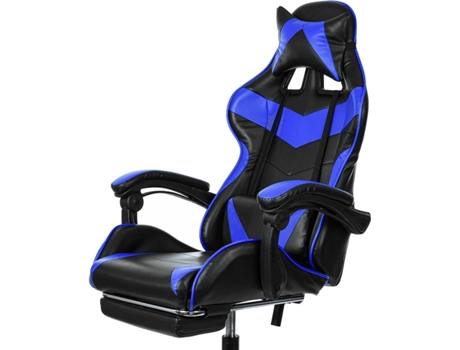 Cadeira Gaming INSMA High Back Racing (Até 150 kg - Azul)